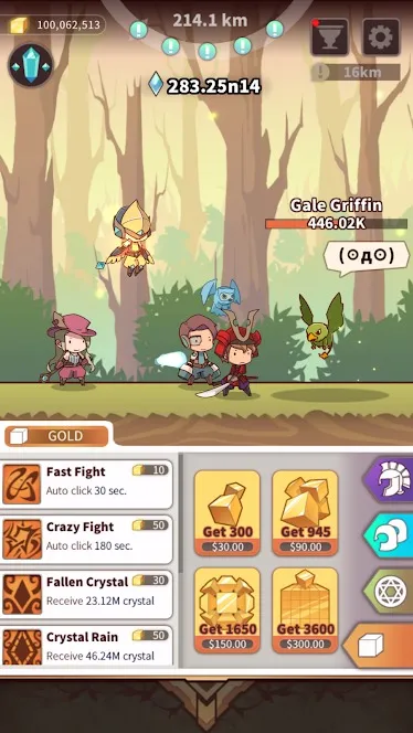 Click Chronicles [мод: много денег] Screenshot 4