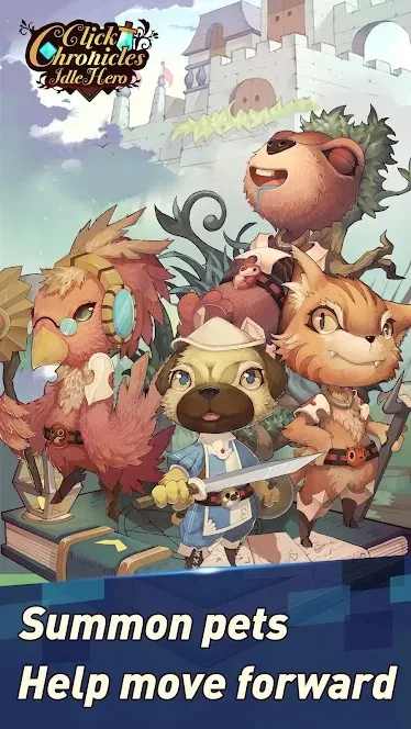 Click Chronicles Idle Hero [мод: много денег] Screenshot 2