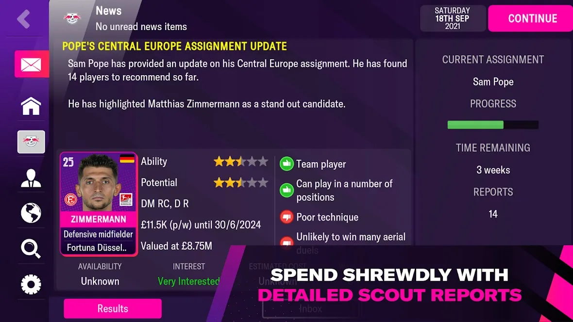 Football Manager 2022 Mobile [мод: полная версия] Screenshot 4