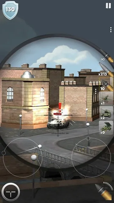 Один в поле воин – Артиллерист арена снайпер [мод: много денег] Screenshot 2