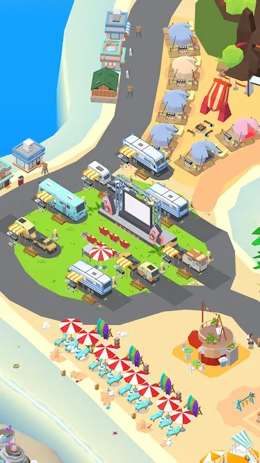 Camping Tycoon [мод: бесплатные покупки] Screenshot 5