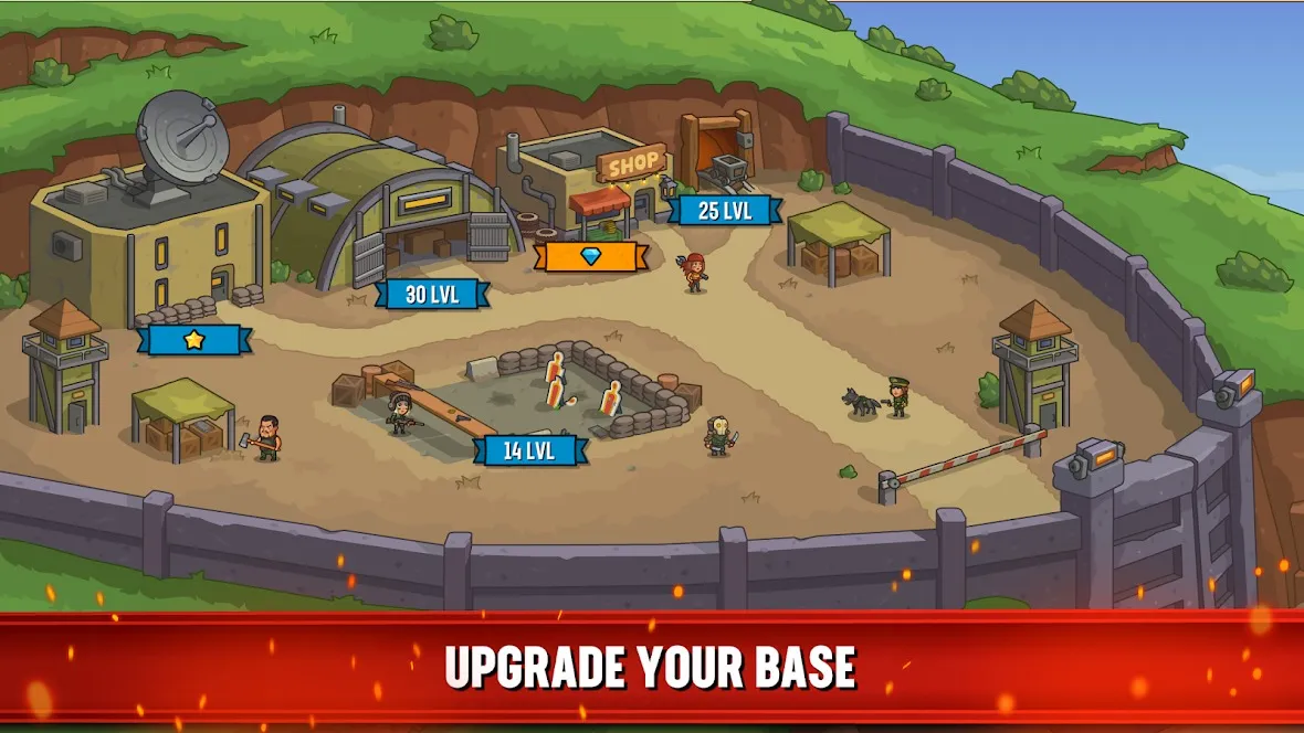 World War Defense [мод: много денег] Screenshot 3