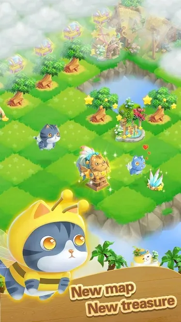 Merge Islands – Merge 3 Puzzle [мод: много денег] Screenshot 1