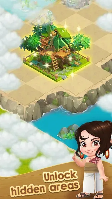 Merge Islands – Merge 3 Puzzle [мод: много денег] Screenshot 5