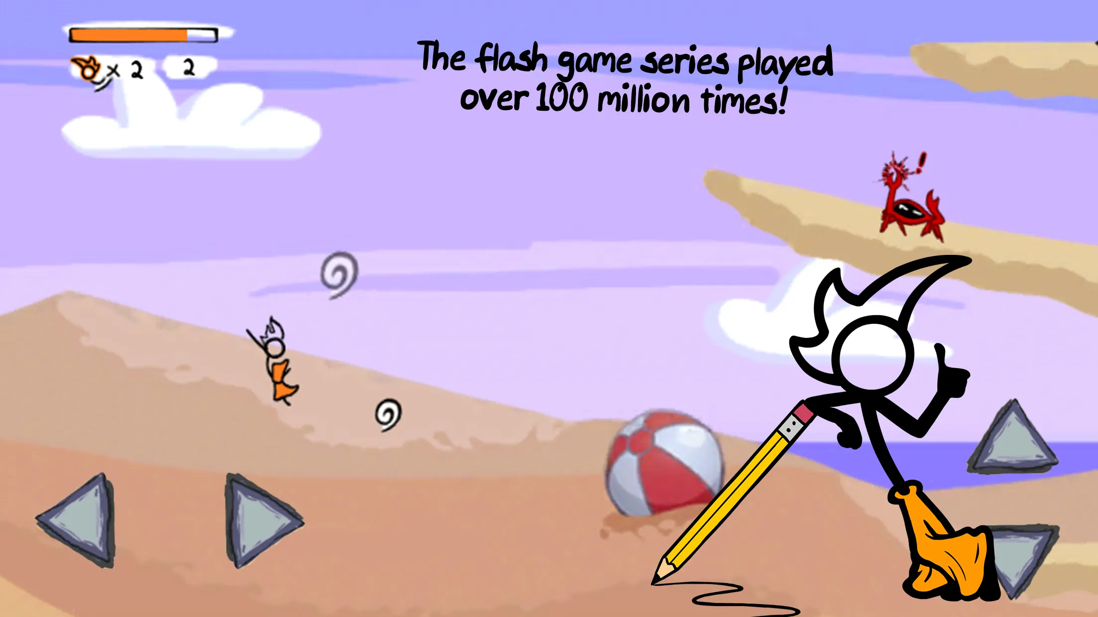 Fancy Pants Adventures v1.0.30 APK Мод (Всё открыто) Screenshot 1 Fancy Pants Adventures v1.0.30 APK Мод (Всё открыто) Screenshot 1