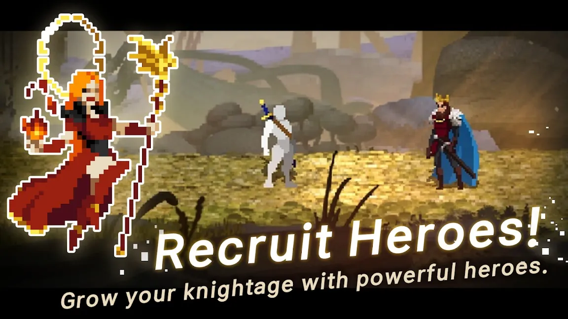 Unknown Heroes Idle [мод: много денег] Screenshot 1