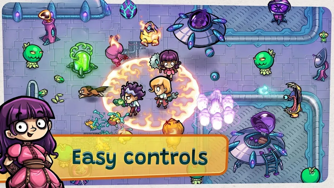 Alien Food Invasion [мод: много денег] Screenshot 4