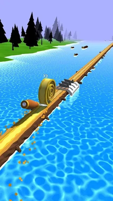 Spiral Roll [мод: всё открыто] Screenshot 1