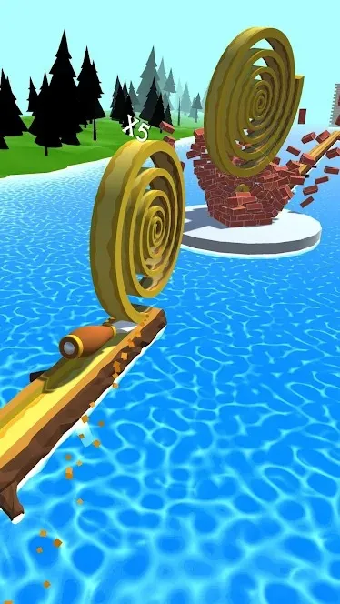 Spiral Roll [мод: всё открыто] Screenshot 5