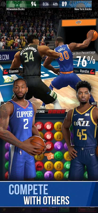 NBA Ball Stars [мод: нет задержки скиллов] Screenshot 4