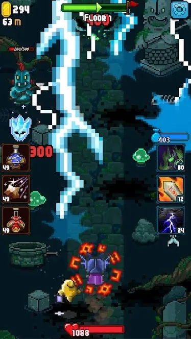Dash Quest [мод: меню] Screenshot 1