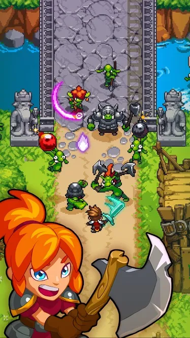 Dash Quest Heroes [мод: режим бога] Screenshot 1