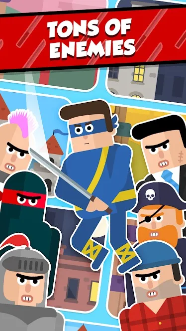 Mr Ninja – Slicey Puzzles [мод: всё открыто] Screenshot 3