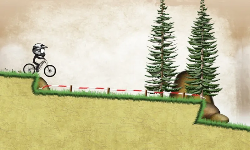 Stickman Downhill v5.0 APK Мод (Всё открыто) Screenshot 2