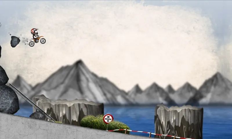 Stickman Downhill Motocross v4.1 APK Мод (Всё открыто) Screenshot 1 Stickman Downhill Motocross v4.1 APK Мод (Всё открыто) Screenshot 1