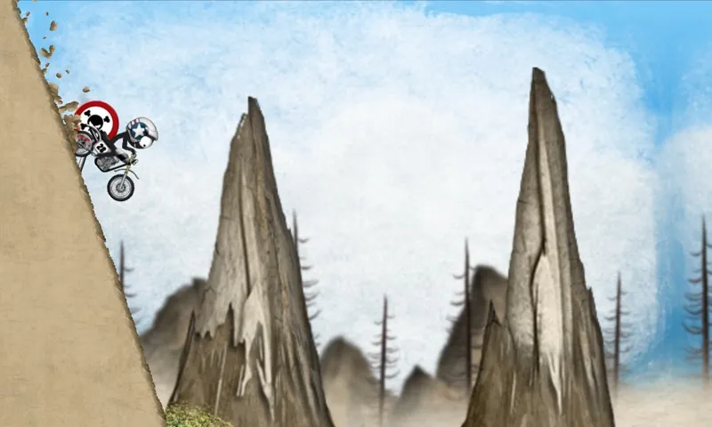 Stickman Downhill Motocross v4.1 APK Мод (Всё открыто) Screenshot 2 Stickman Downhill Motocross v4.1 APK Мод (Всё открыто) Screenshot 2