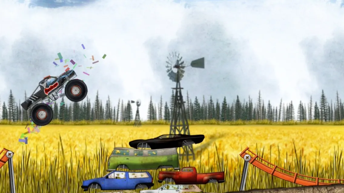 Stickman Downhill Monstertruck v2.14 APK Мод (Всё открыто) Screenshot 2 Stickman Downhill Monstertruck v2.14 APK Мод (Всё открыто) Screenshot 2