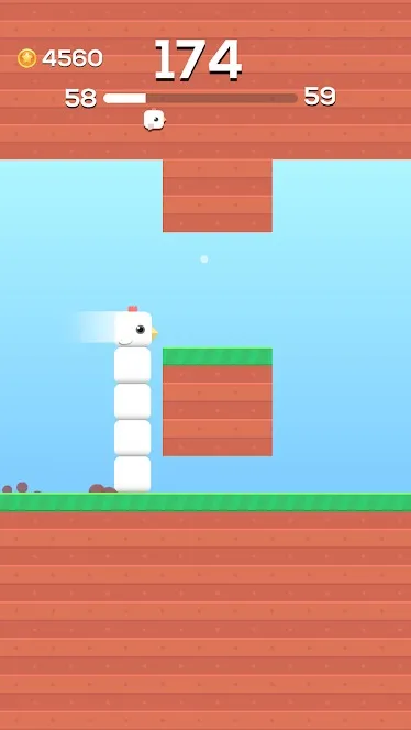 Square Bird [мод: бесплатные покупки] Screenshot 1