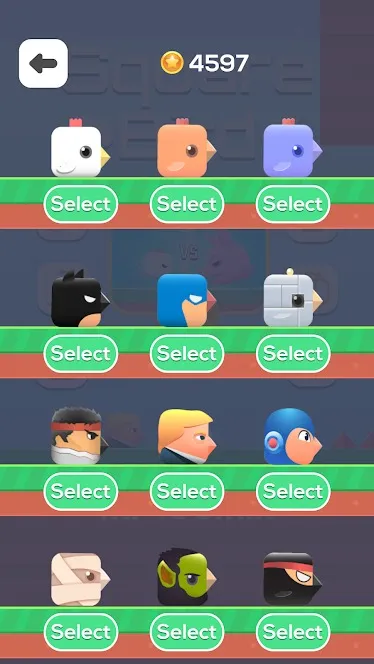 Square Bird [мод: бесплатные покупки] Screenshot 4