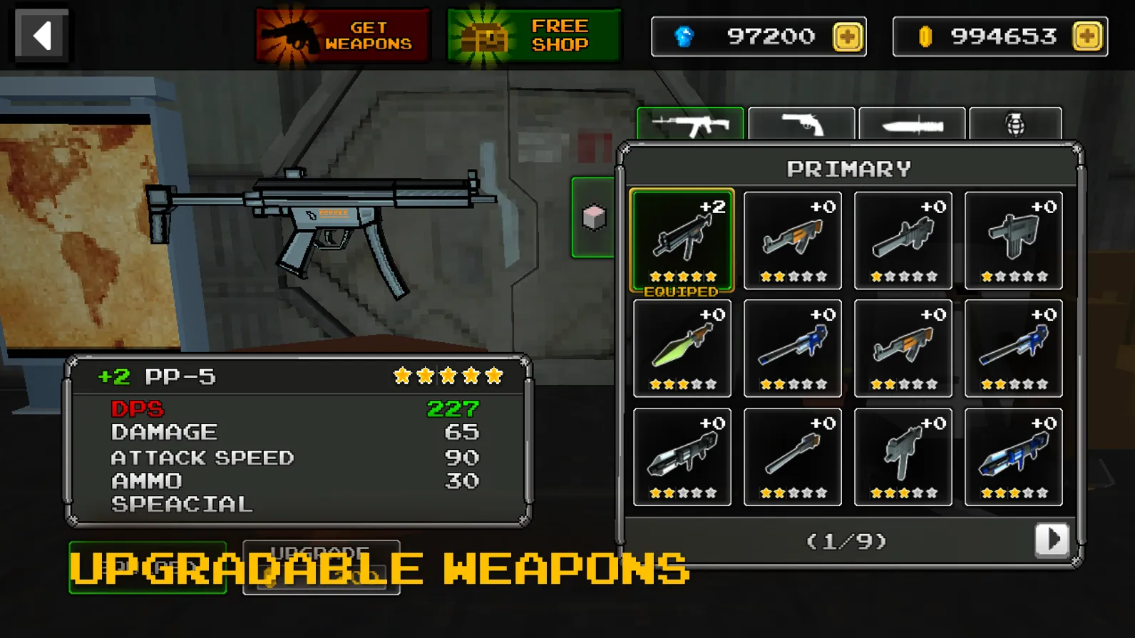 Pixel Z Gunner v5.7.3 APK Мод (Режим бога) Screenshot 2