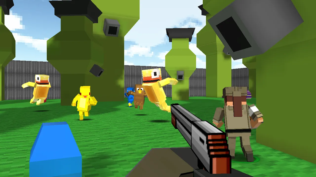 Pixel Z Gunner v5.7.3 APK Мод (Режим бога) Screenshot 5