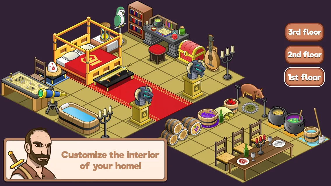 Medieval Life : Middle Ages v3.2.5 APK Мод (Меню, Много денег) Screenshot 2