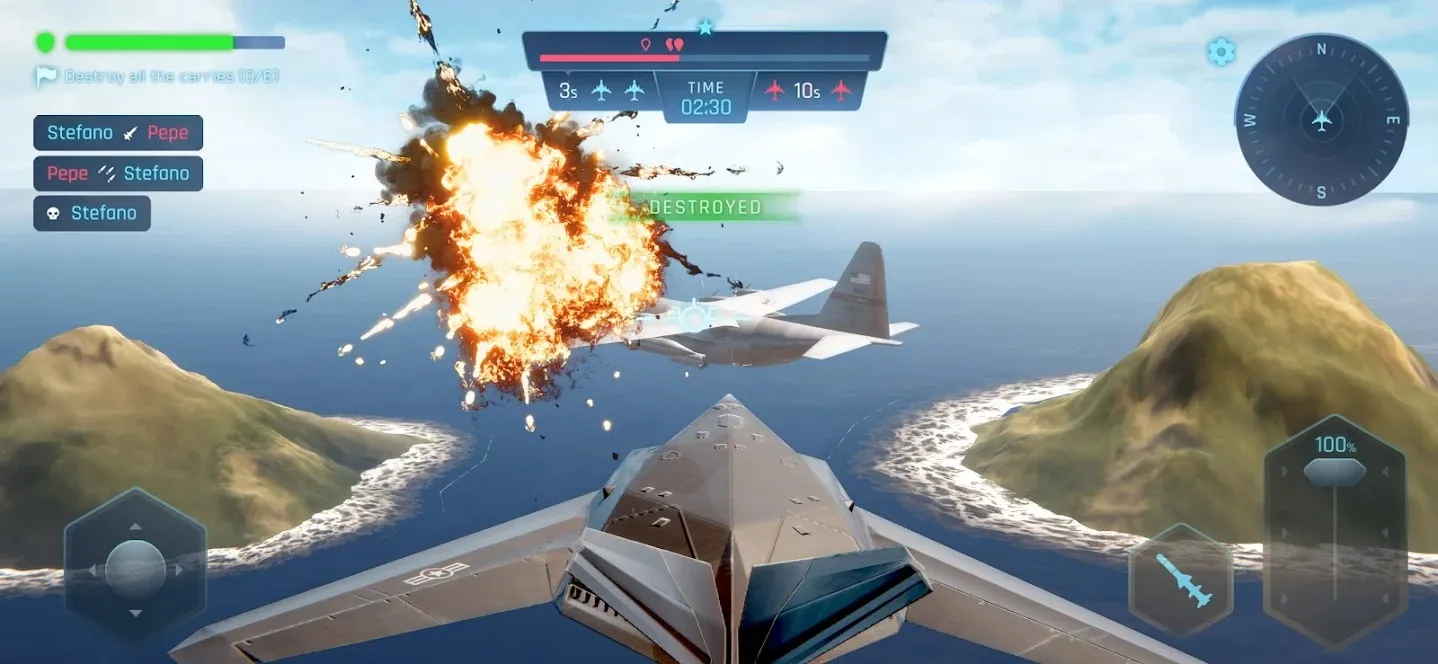 Maximum Air Clash [мод: много денег] Screenshot 5