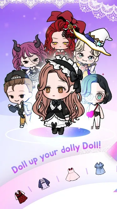 Toonydoll [мод: бесплатные покупки] Screenshot 1