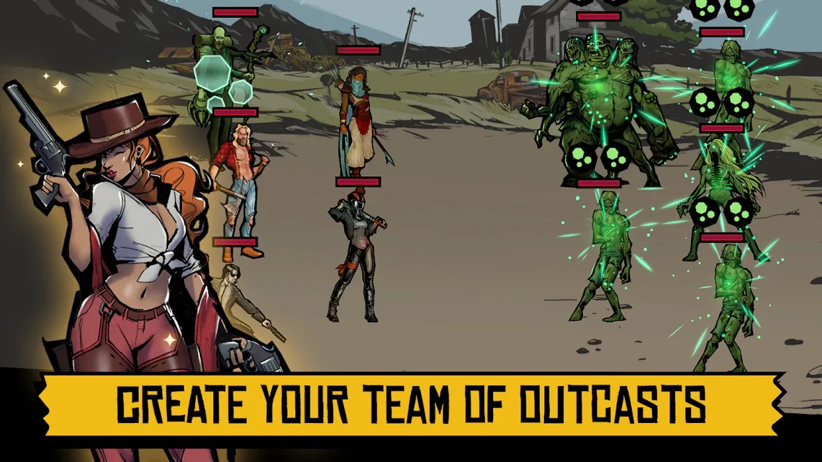 Days of Doom – Post-apocalyptic PvP RPG [мод: много денег] Screenshot 5