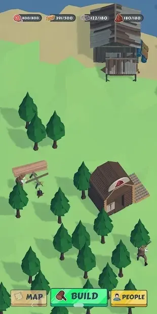 Lost Island: Idle RPG Survival [мод: много денег] Screenshot 3