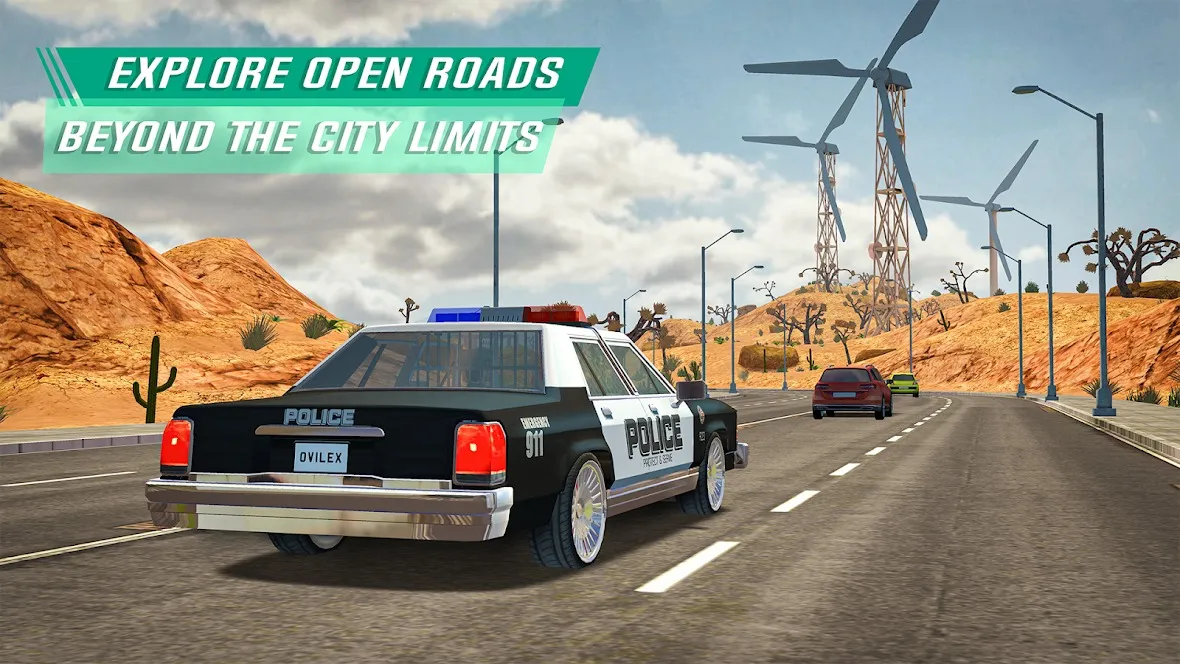 Police Sim 2022 Cop Simulator [мод: меню] Screenshot 5
