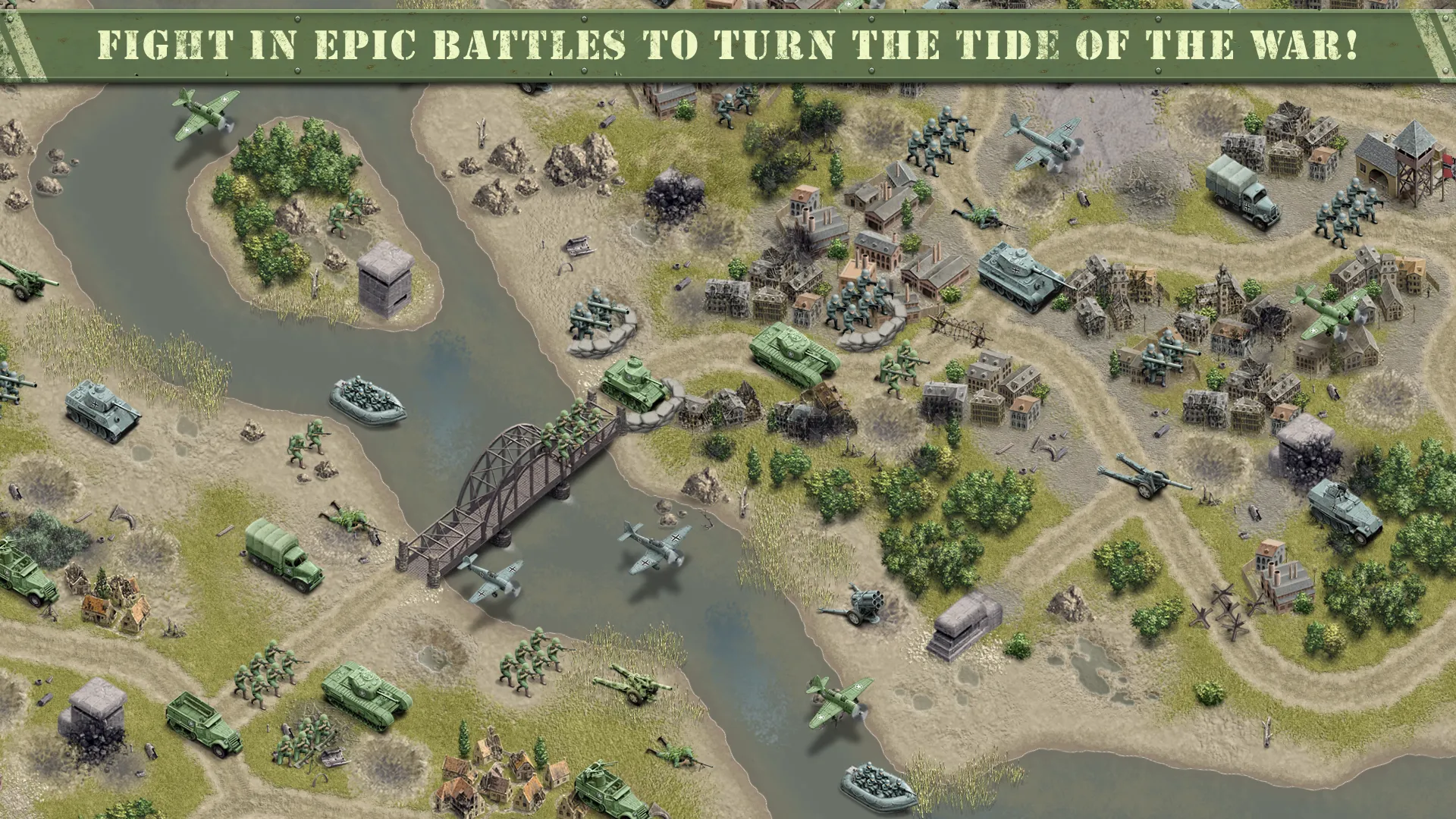 1944 Burning Bridges Premium v1.5.7 APK Мод (Много денег) Screenshot 3 1944 Burning Bridges Premium v1.5.7 APK Мод (Много денег) Screenshot 3