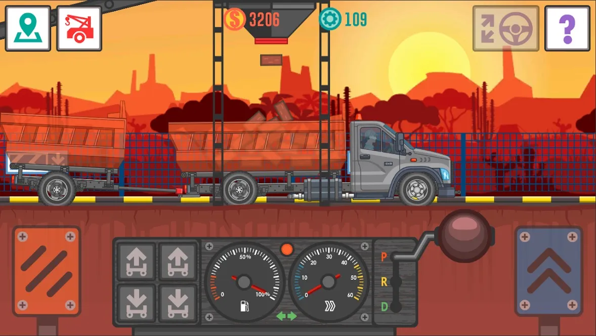 Плохой Дальнобойщик [Lite] v3.52 APK Мод (Много денег) Screenshot 4