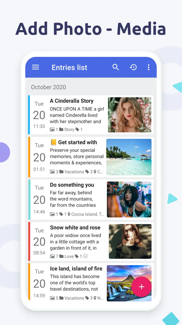 Diaro Premium – дневник, журнал, Заметки, Трекер Настроения [мод: всё открыто] Screenshot 1