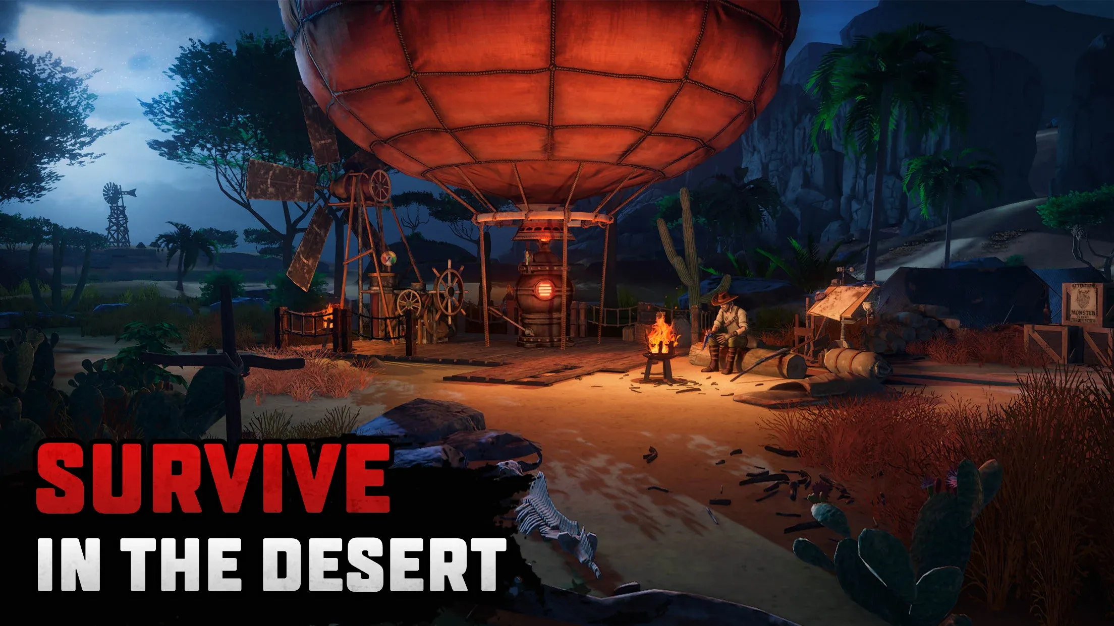 Raft® Survival: Desert Nomad v0.35.18 APK Мод (Меню, Много денег) Screenshot 1