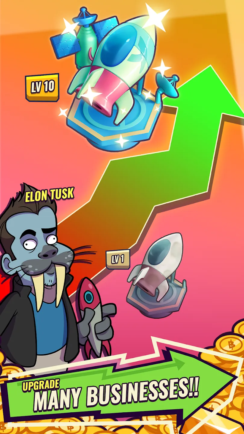 Rob the Rich [мод: много денег] Screenshot 5