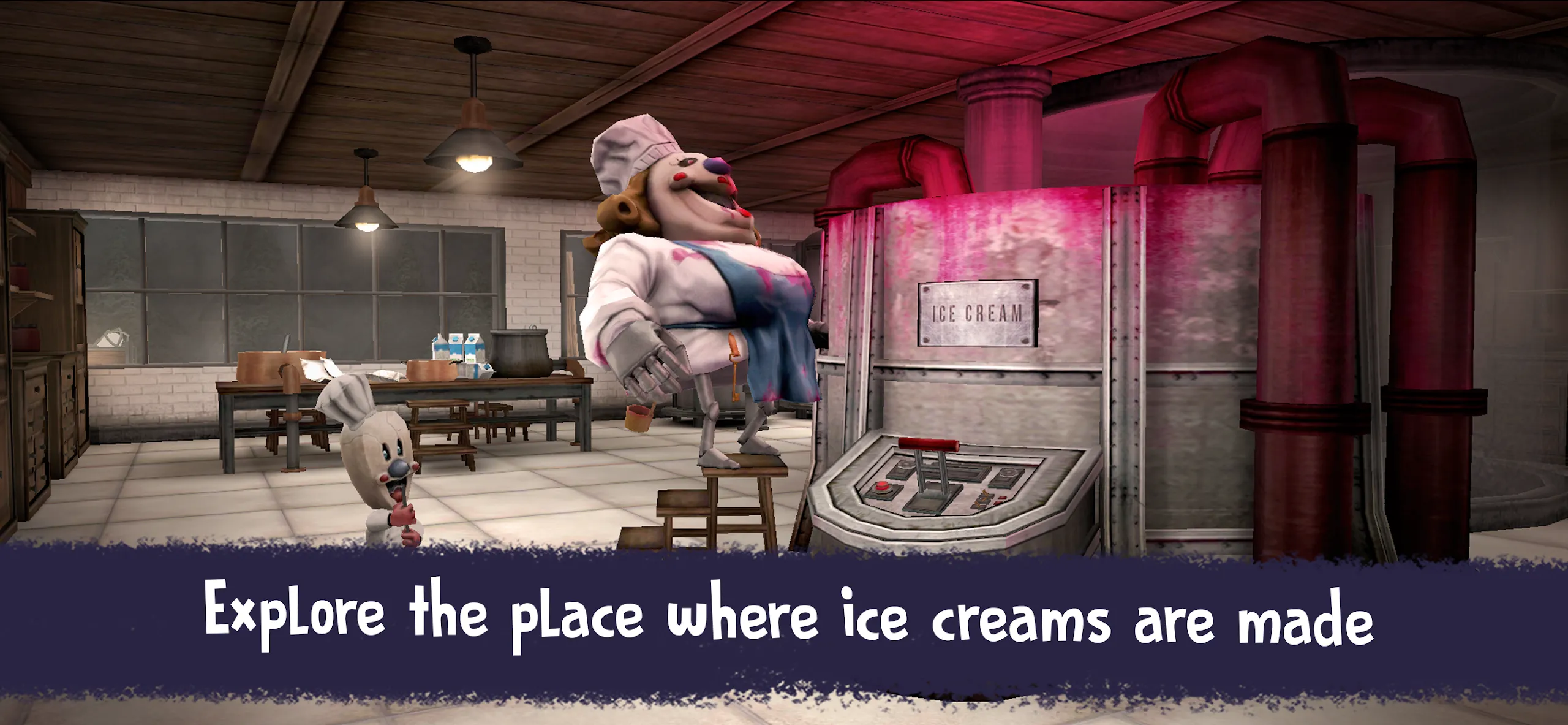 Ice Scream 6 Friends: Charlie v1.2.9 APK Мод (Меню, Много ловушек и боеприпасов) Screenshot 2 Ice Scream 6 Friends: Charlie v1.2.9 APK Мод (Меню, Много ловушек и боеприпасов) Screenshot 2