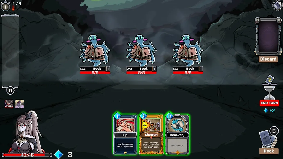 Lophis Roguelike: Card RPG game, Darkest Dungeon [мод: полная версия] Screenshot 2