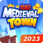 Скачать Idle Medieval Town - Tycoon [мод: много денег] на Андроид