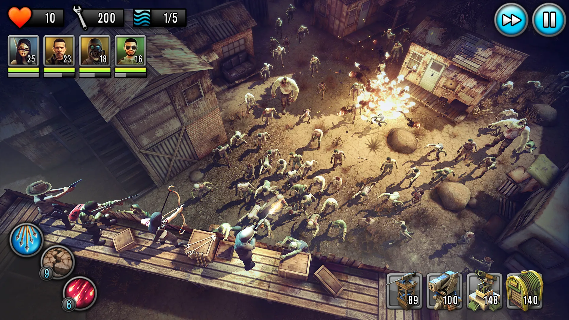 Last Hope TD - Tower Defense v4.5 APK Мод (Много денег) Screenshot 1
