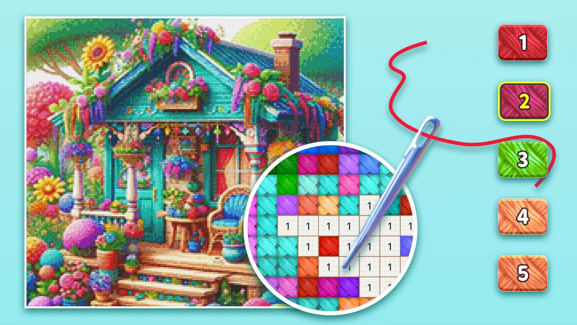Вышивка крестом: Cross Stitch v2.11.9 APK Мод (Много денег) Screenshot 1 Вышивка крестом: Cross Stitch v2.11.9 APK Мод (Много денег) Screenshot 1