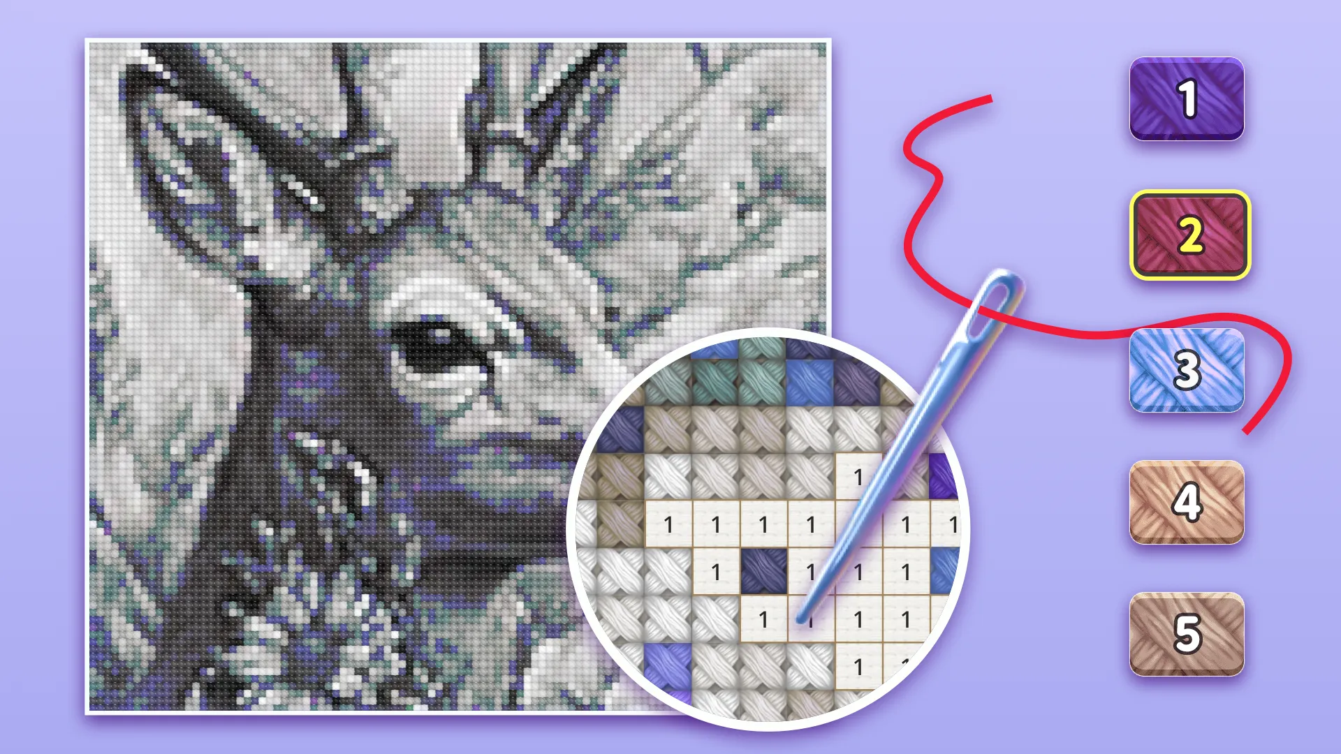 Вышивка крестом: Cross Stitch v2.11.9 APK Мод (Много денег) Screenshot 2 Вышивка крестом: Cross Stitch v2.11.9 APK Мод (Много денег) Screenshot 2