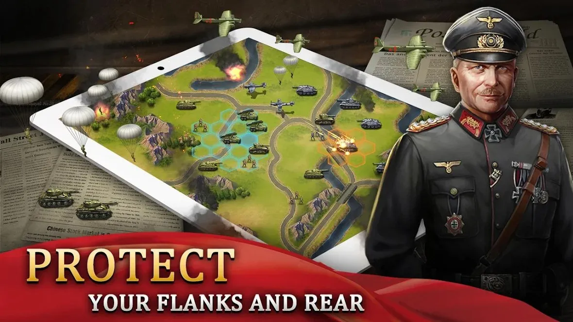 WW2: World War 2 Strategy & Tactics games [мод: много денег] Screenshot 3