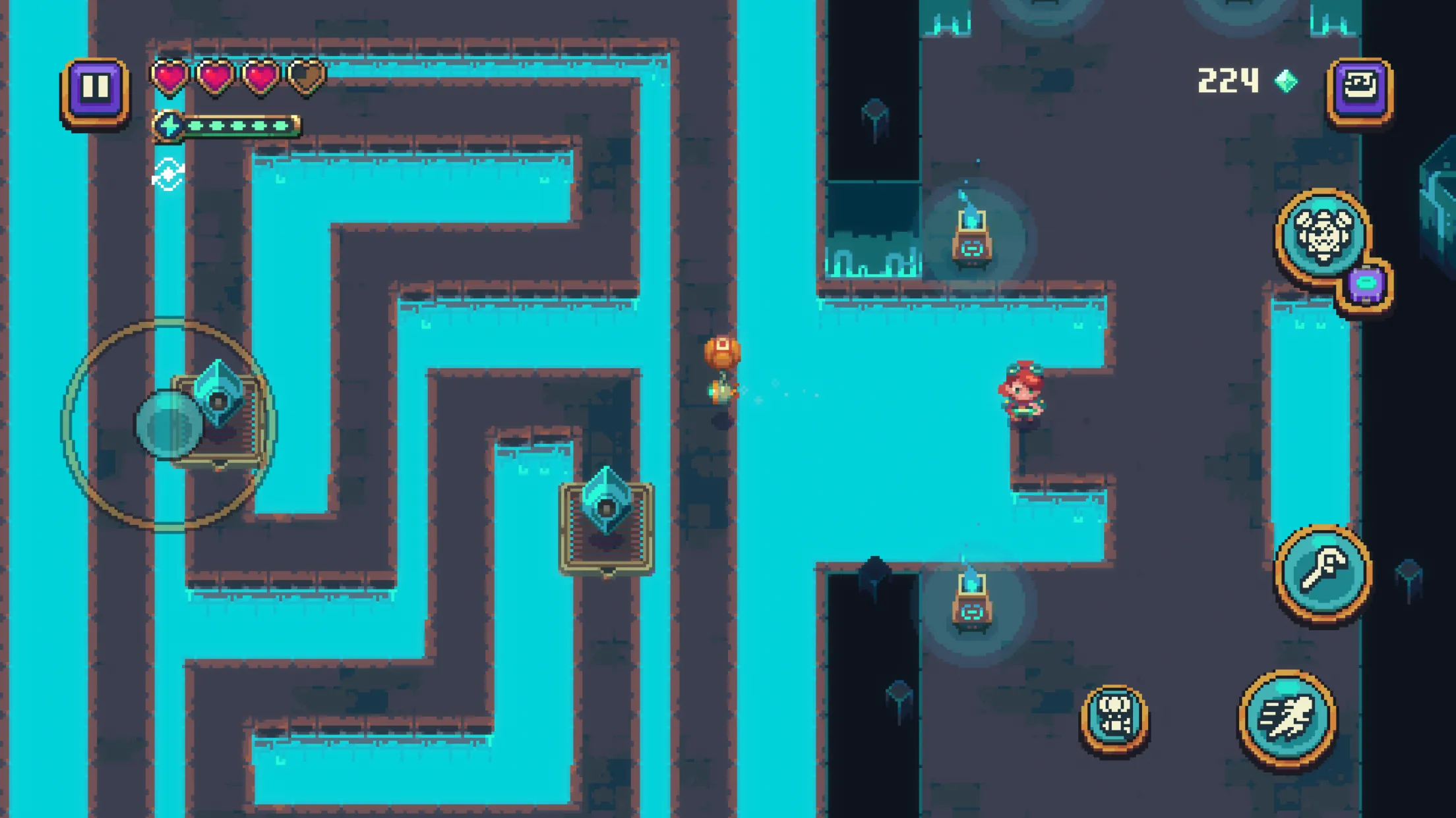 Sparklite v1.8.356 APK Мод (Всё открыто, Много денег, Тупые враги) Screenshot 3