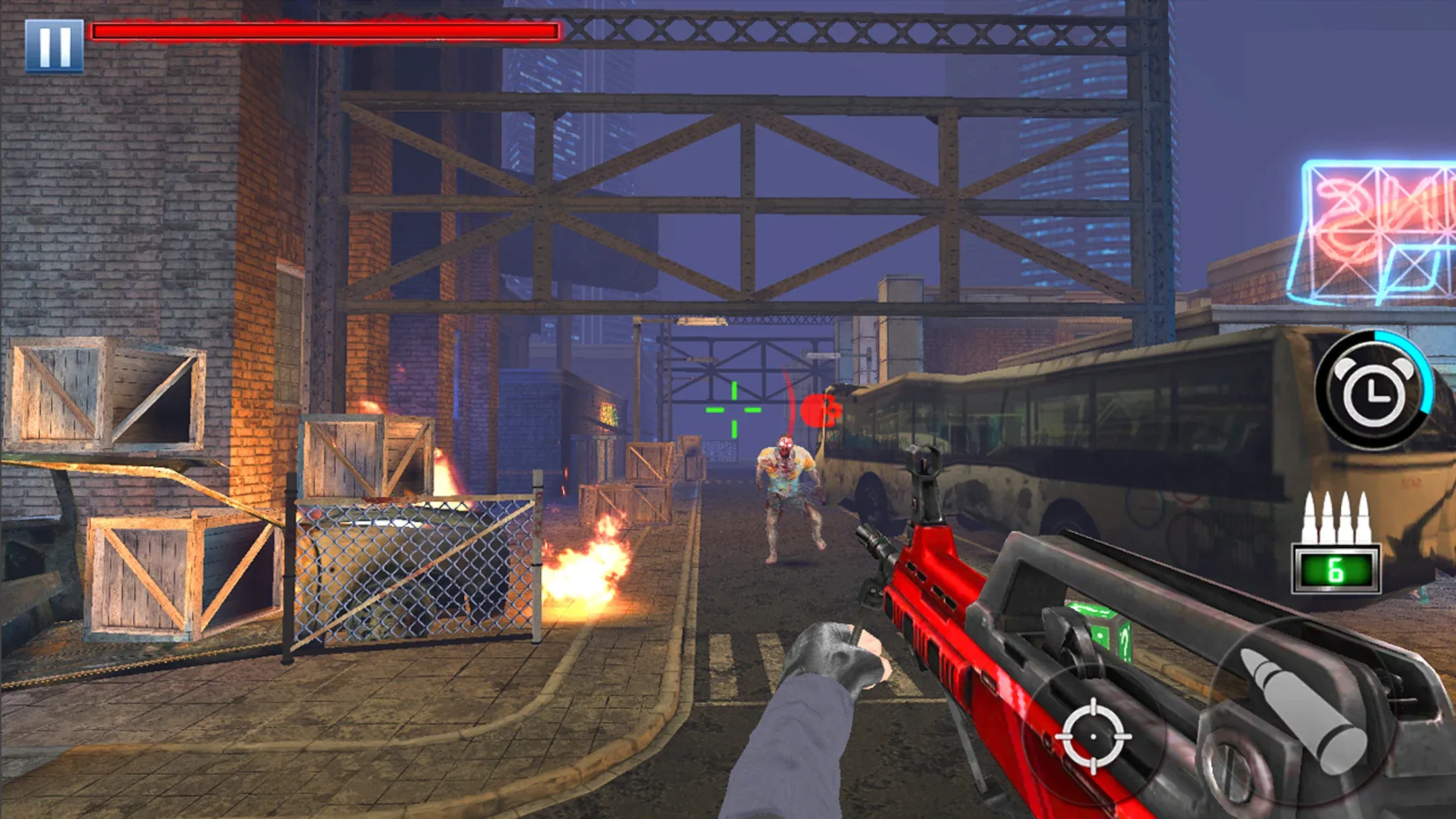 Zombie City v3.5.5 APK Мод (Меню, Один удар, Режим бога, Деньги) Screenshot 5