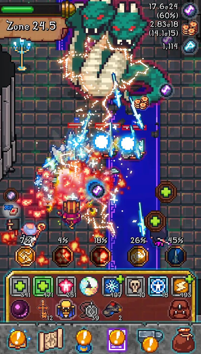 Tap Wizard v3.1.10 APK Мод (Много бриллиантов) Screenshot 3
