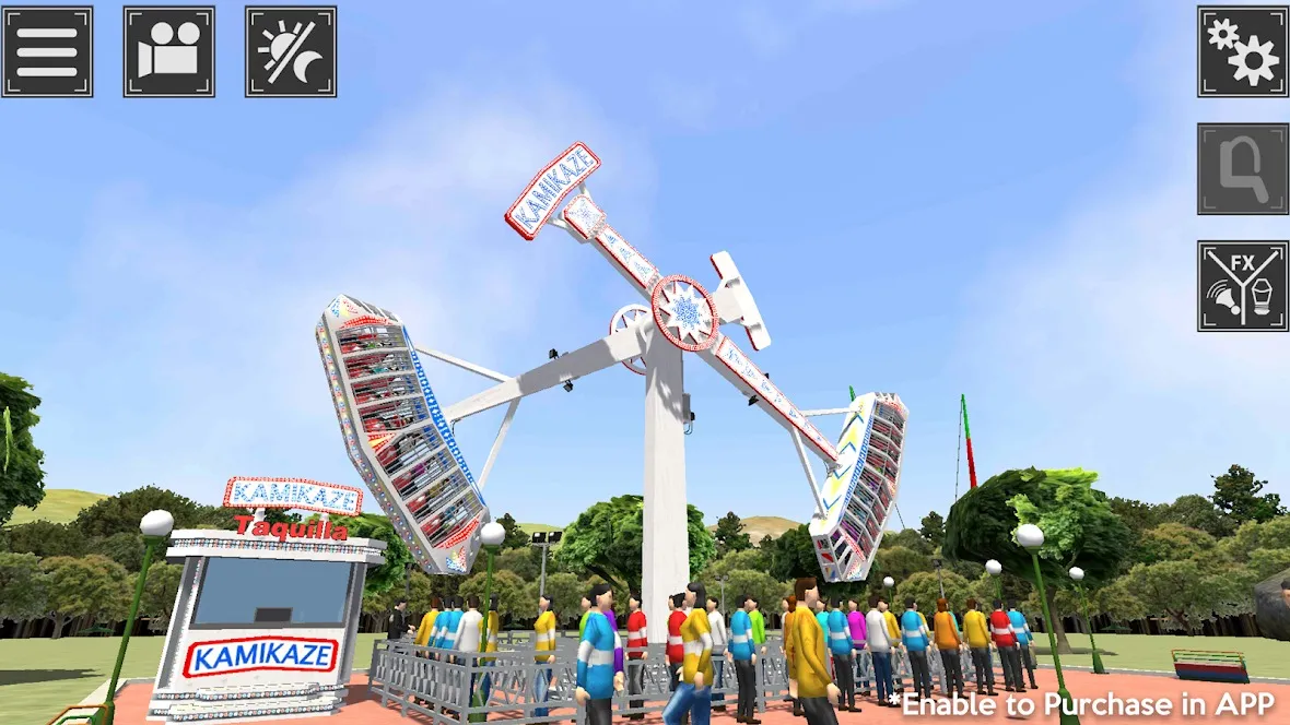 Theme Park Simulator [мод: бесплатные покупки] Screenshot 4