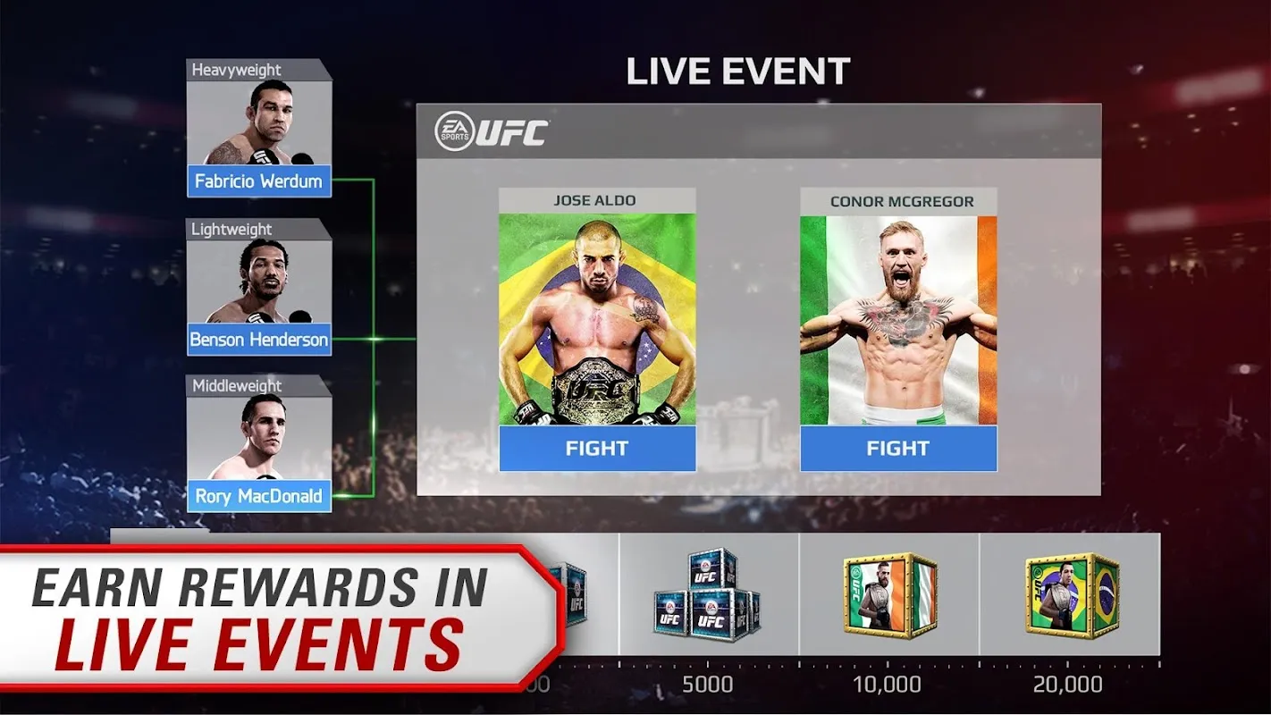 EA SPORTS™ UFC® v1.9.3786573 APK Screenshot 3 EA SPORTS™ UFC® v1.9.3786573 APK Screenshot 3