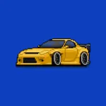 Скачать Pixel Car Racer [мод: много денег] на Андроид