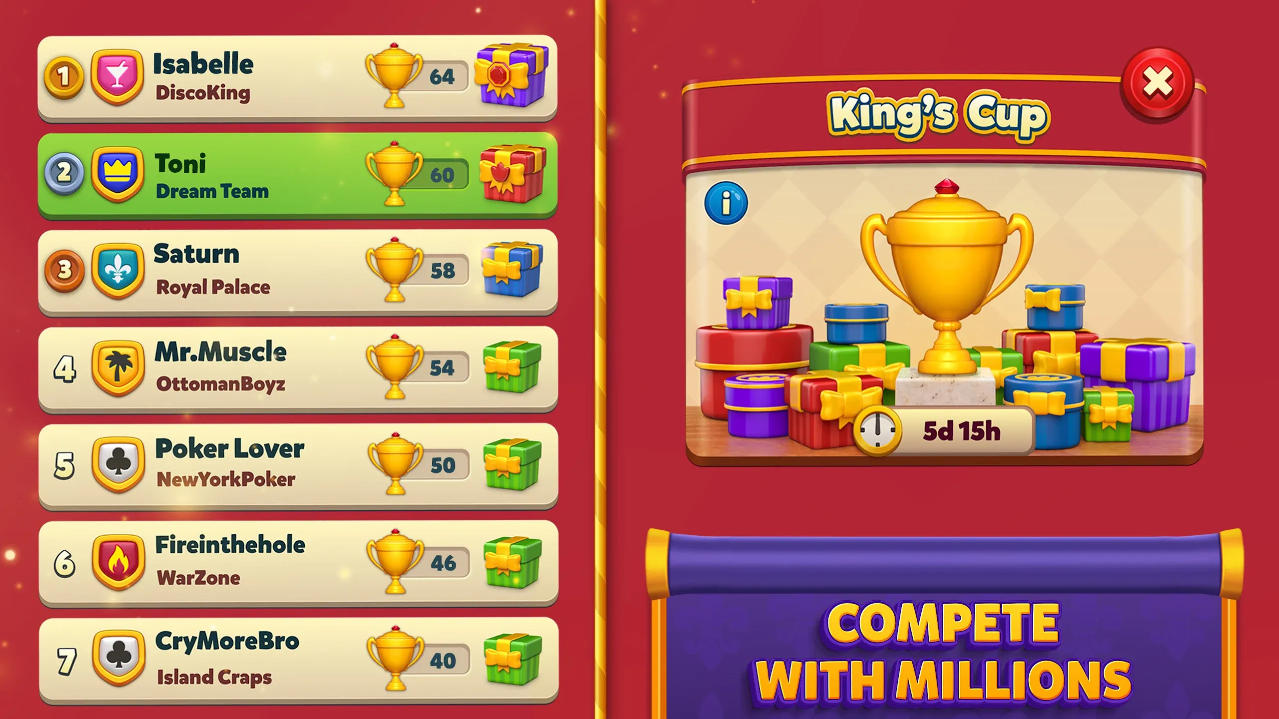 Royal Match v36263 APK Мод (Много жизней) Screenshot 3